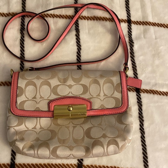 Coach Handbags - Coach Kristen signature crossbody
